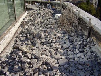 Демонтаж бетонного покриття