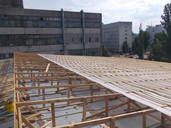 Реконструкция скатной кровли